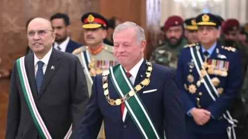 President confers Nishan-e-Pakistan upon King Abdullah II