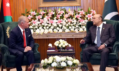 &lsquo;Palestinian state&rsquo;: Pakistan, Jordan reaffirm support