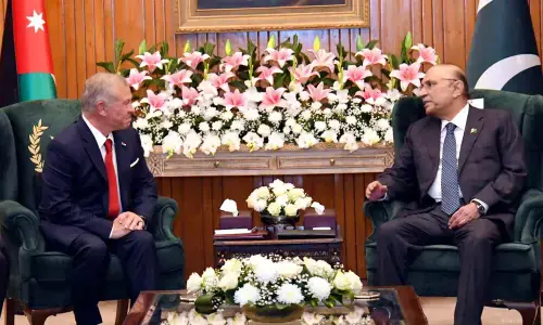 پاکستان اور اردن کا آزاد فلسطینی ریاست کے حق میں دوٹوک مؤقف کا اعادہ