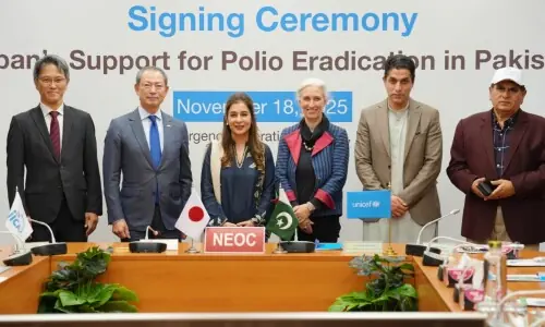 Japan announces $3.5 million grant to support Pakistan&rsquo;s anti-polio programme