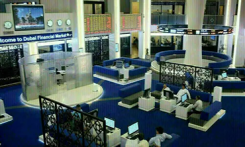Gulf bourses track global selloff as Fed rate cut hopes fade Gulf bourses track global selloff as Fed rate cut hopes fade