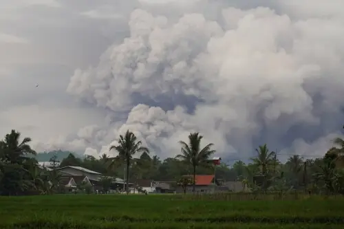 Indonesia evacuates stranded climbers after Semeru volcano erupts