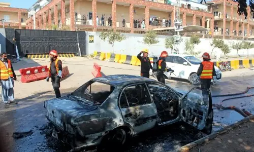 Information minister says Islamabad suicide attack masterminded by TTP chief in Afghanistan