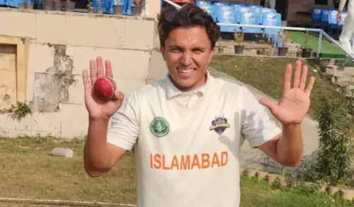 Fast bowler Mohammad Musa achieves double hat-trick in Quaid-e-Azam Trophy Fast bowler Mohammad Musa achieves double hat-trick in Quaid-e-Azam Trophy