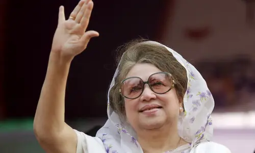 Bangladesh opposition leader Khaleda in critical condition, exiled son says his return not in his hands