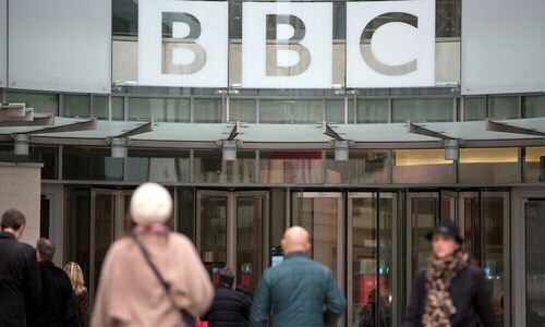 BBC apologises over Trump speech row