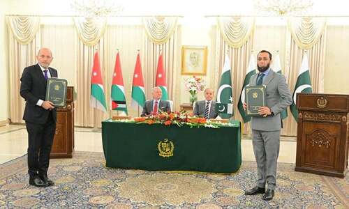 Pakistan, Jordan vow to expand ties across key economic and defence sectors