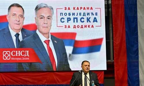 Bosnian Serbs vote to replace banned firebrand leader