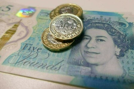 Sterling treads water as data paints sombre picture