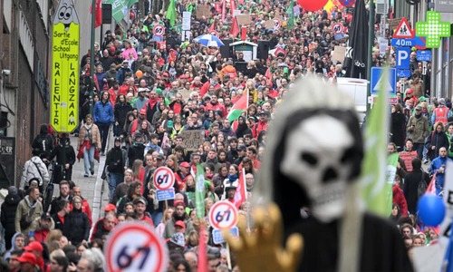 Belgium hit by three-day national strike