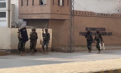 Three FC personnel martyred in Peshawar attack
