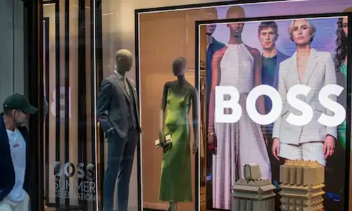 Hugo Boss shares slide as fashion brand presses reset