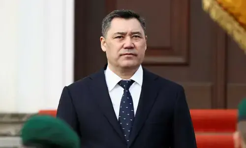 Kyrgyzstan&rsquo;s President arrives