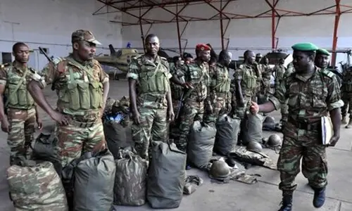 Soldiers on Benin&rsquo;s national television claim to have seized power