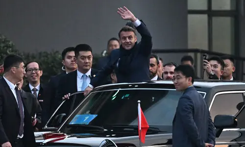 Macron threatens China with tariffs over trade surplus