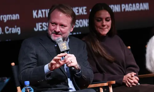 A minute with &lsquo;Knives Out&rsquo; director Rian Johnson on third franchise film