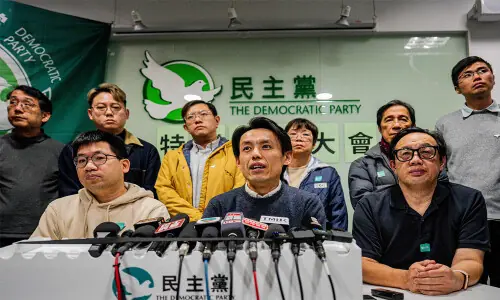 HK&rsquo;s oldest pro-democracy party announces dissolution