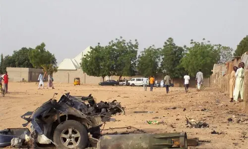Suicide bomber kills five soldiers in northeast Nigeria