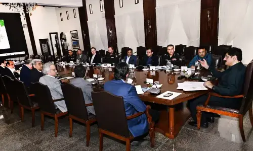 وزیراعلیٰ مراد علی شاہ کی آباد کے وفد سے ملاقات، زمینوں پر قبضے اور بھتہ خوری برداشت نہ کرنے کا عزم