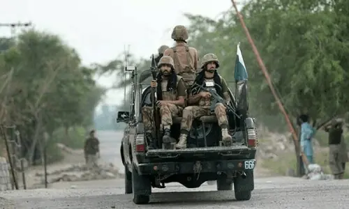 4 terrorists killed after NW security camp came under attack