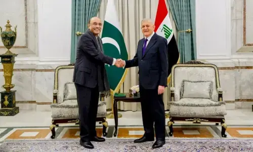 صدر مملکت نے پاک عراق تجارتی و سرمایہ کاری تعلقات کے فروغ کا عندیہ دیا