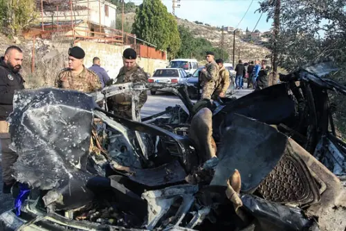 Lebanon says 3 killed in Israeli strike on vehicle near Sidon