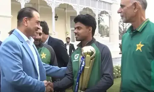 CDF meets Under-19 cricket team