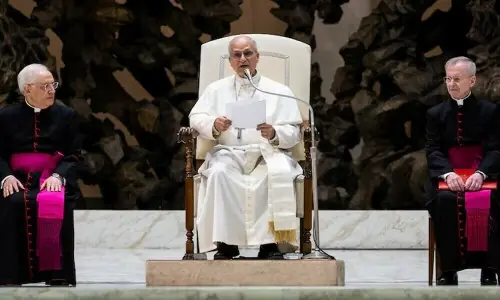 Pope Leo decries conditions for Palestinians in Gaza