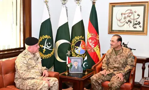 فیلڈ مارشل عاصم منیر سے اردنی افواج کے سربراہ کی ملاقات، سیکیورٹی و دفاعی تعاون پر بات چیت