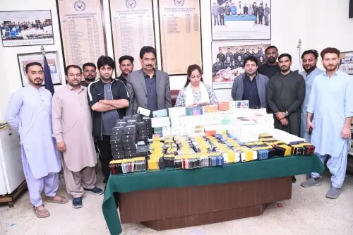 Customs in Karachi intercepts smuggled mobile phones worth Rs62mn