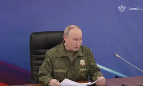 Putin says Russia will achieve its Ukraine aims by force if Kyiv doesn&rsquo;t want peace