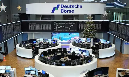 European shares touch record high as markets resume post-holiday trading European shares touch record high as markets resume post-holiday trading