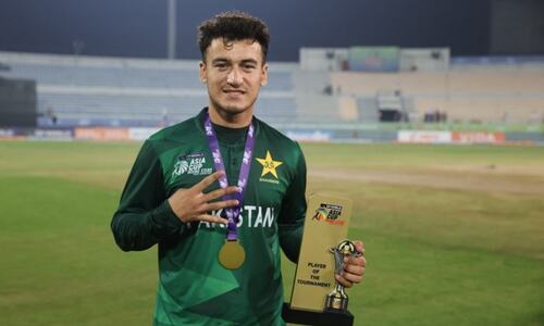 Cricketer Maaz highlights achievements