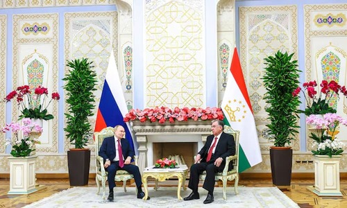 Tajikistan seeks Russian assistance to guard its Afghan border