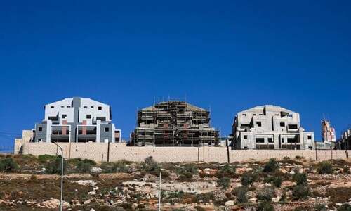 Israeli settlements in West Bank growing at highest level since 2017: UN