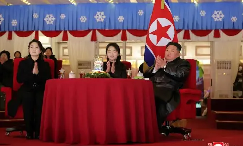 North Korea&rsquo;s Kim Jong Un attends New Year&rsquo;s celebrations, KCNA says