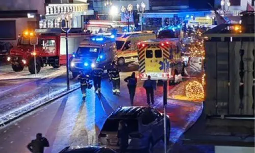 Around 40 killed, 100 injured in explosion in Swiss ski resort bar, police say