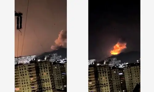 Venezuela&rsquo;s capital hit by explosions, smoke seen