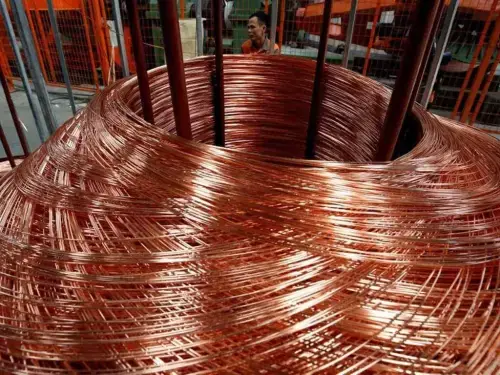 Copper climbs to record high above USD13,000 after strike at Chilean mine
