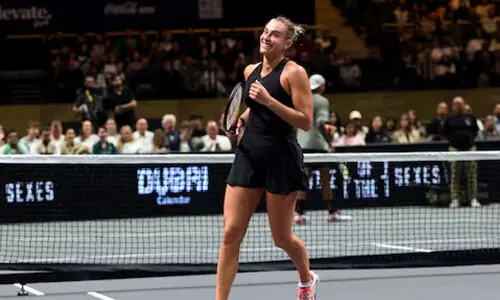 Sabalenka eases through Brisbane opener, Kyrgios falls at first hurdle