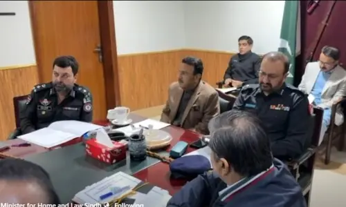 Sindh govt announces joint &lsquo;mega operation&rsquo; with Punjab against Katcha area dacoits