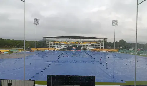 Second T20 between Pakistan and Sri Lanka abandoned due to rain Second T20 between Pakistan and Sri Lanka abandoned due to rain