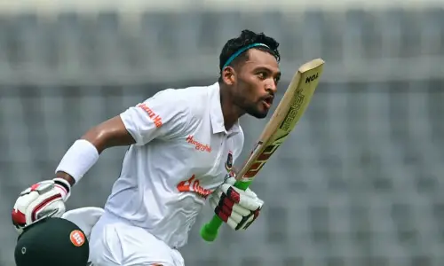 Bangladesh players act normal despite controversies, says Shanto Bangladesh players act normal despite controversies, says Shanto