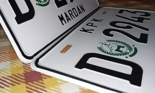 KP to launch specialised number plates&rsquo; scheme