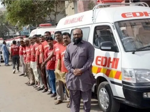 Faisal Edhi visits The Kidney Centre