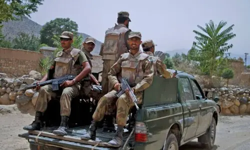 Four India-backed terrorists killed in intelligence-based operation in Balochistan&rsquo;s Kalat: ISPR