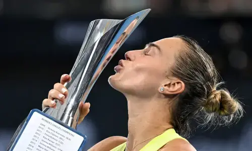 Aryna Sabalenka primed for Australian Open after exhibition experiments