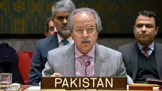سلامتی کونسل : پاکستان کا ایران کے اندرونی معاملات میں بیرونی مداخلت کے خلاف انتباہ