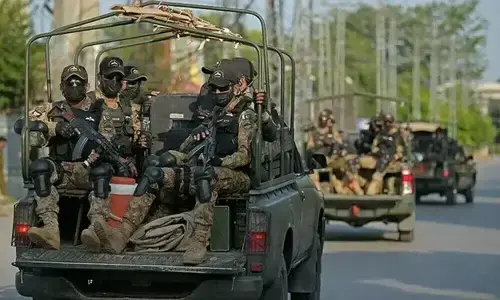 12 Indian-sponsored terrorists gunned down