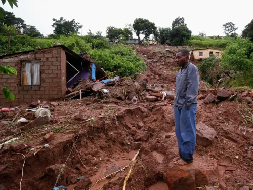 South Africa declares national disaster as floods batter region